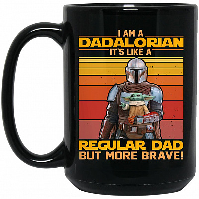 15 oz. Black Mug