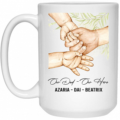 15 oz. White Mug