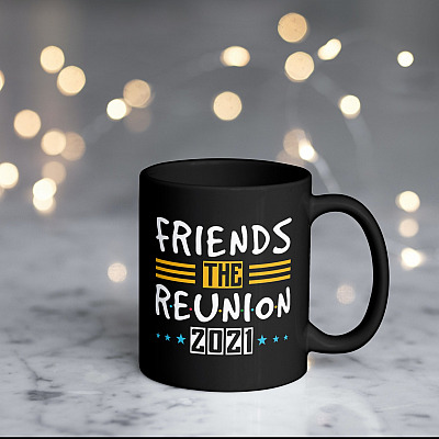 Alternative view of Friends The Reunion 2021 Ceramic Coffee Mug - Friends Tv Show Beer Stein - Water Bottle - Travel Mug