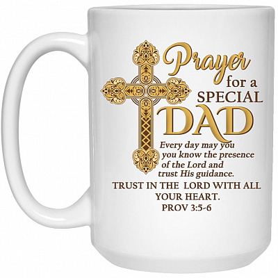 15 oz. White Mug