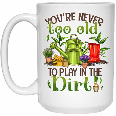 15 oz. White Mug