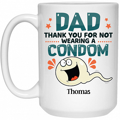 15 oz. White Mug