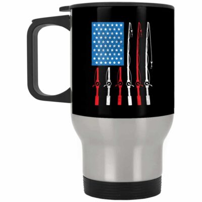 14 oz. Silver Travel Mug