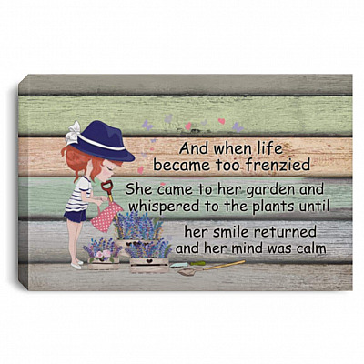 0.75'' Framed Canvas