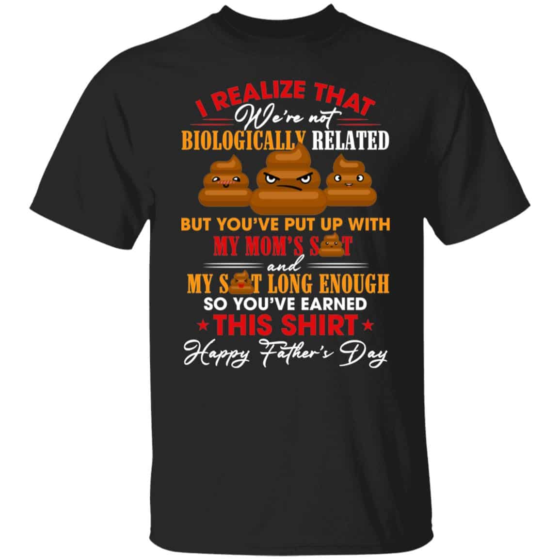 I Realized that Shirt, Black, Unisex T-Shirt