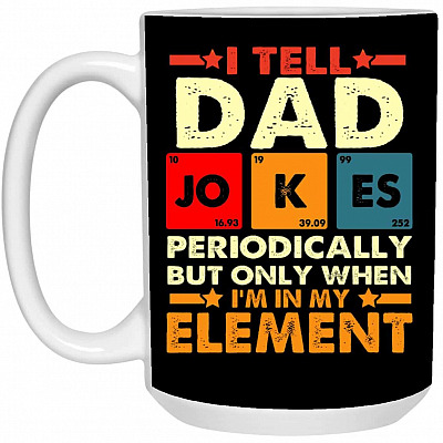 15 oz. White Mug