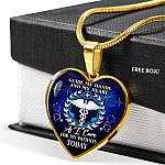 Guide My Hands And My Heart As I Care For My Patients Today Heart Pendant Necklace