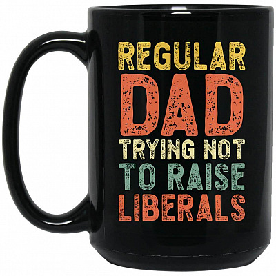 15 oz. Black Mug