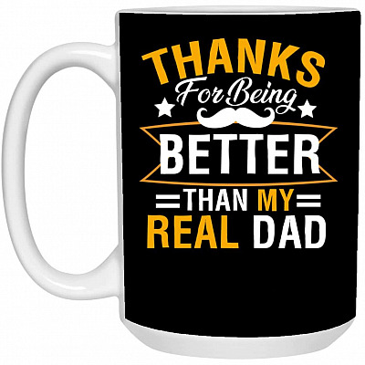 15 oz. White Mug