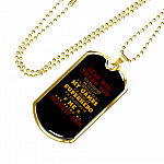 Dear Dad Thank You for Being My Biggest Fan Dog Tag Pendant Necklace - Father Son Necklace Dear Dad Thank You for Being My Biggest Fan Dog Tag Pendant Necklace - Father Son Necklace