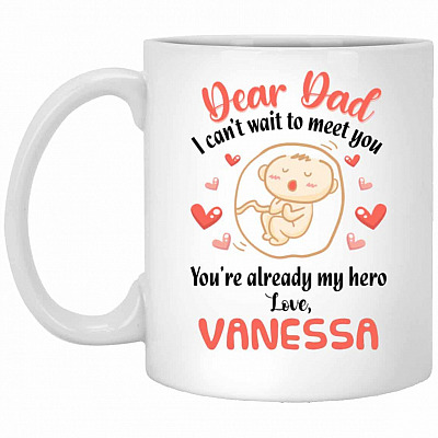 11 oz. White Mug