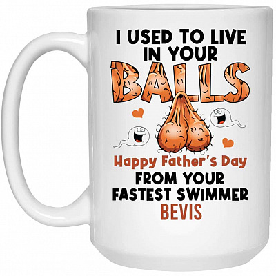 15 oz. White Mug