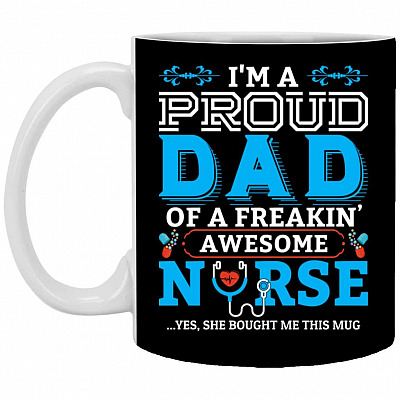 11 oz. White Mug