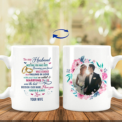 15 oz. White Mug