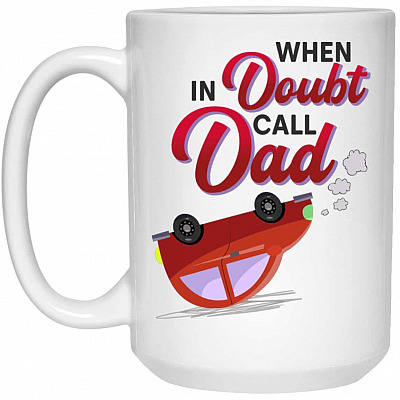 15 oz. White Mug