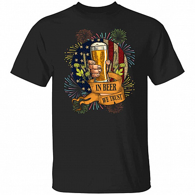we trust, Black, Unisex T-Shirt