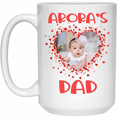 15 oz. White Mug