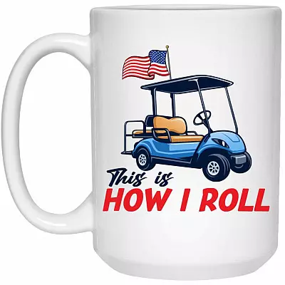 15 oz. White Mug