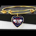 Custom Photo I Wish God Didn't Need You In Heaven I Need You Here Heart Pendant Necklace - Cardinal Memorial In Heaven Necklace