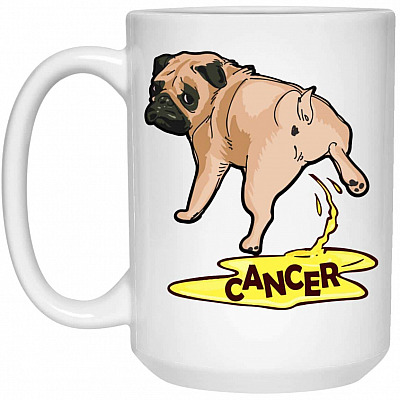 15 oz. White Mug