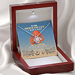 To My Smokin Hot Lady I Wish I Were An Octopus So Had More Hands To Touch Your Butt Love Knot Necklace