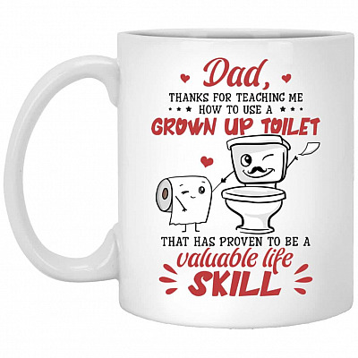 11 oz. White Mug