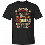 I Rescue Books Shirt, Black, Unisex T-Shirt