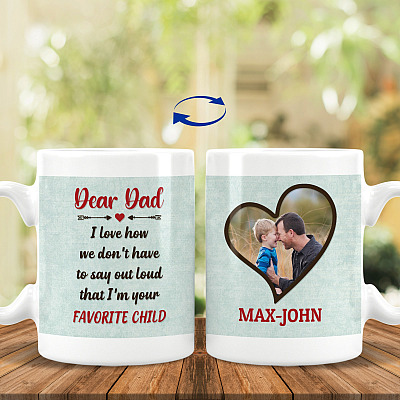 15 oz. White Mug