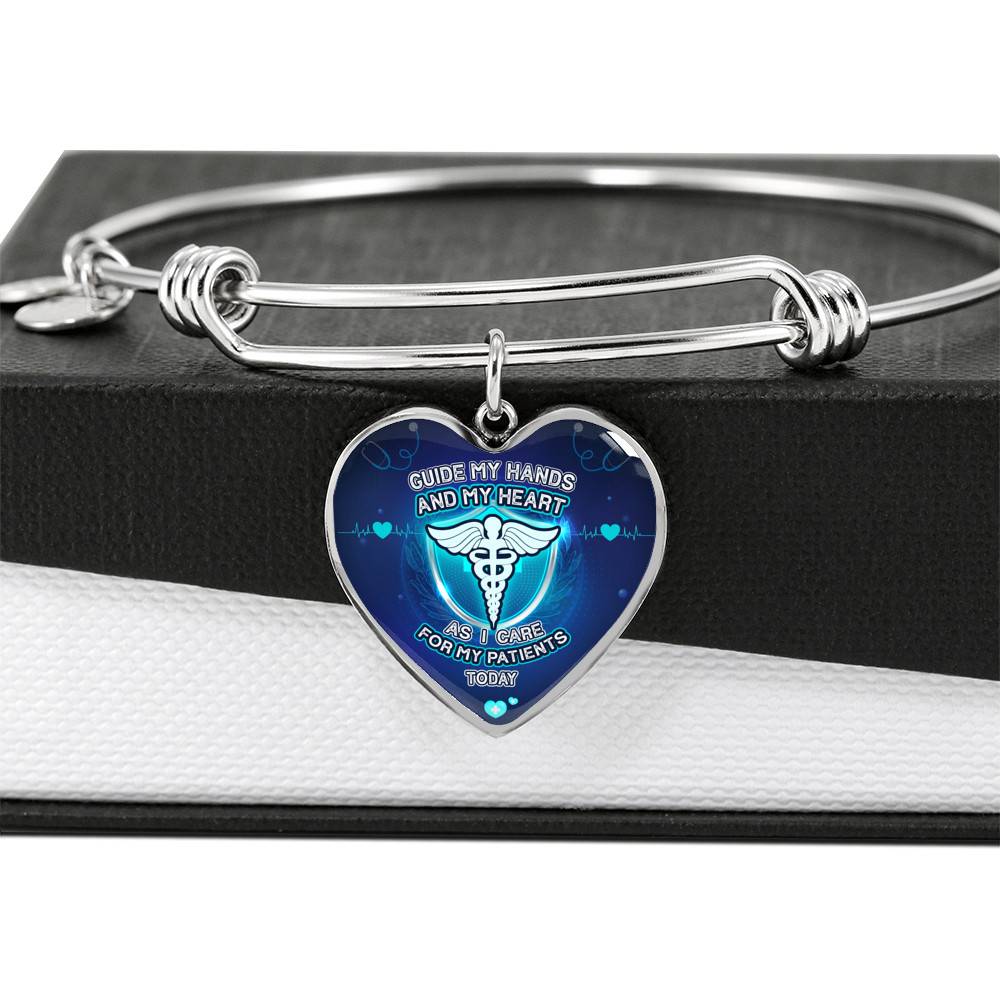 Guide My Hands And My Heart As I Care For My Patients Today Luxury Heart Pendant Necklace Guide My Hands And My Heart As I Care For My Patients Today Luxury Heart Pendant Necklace