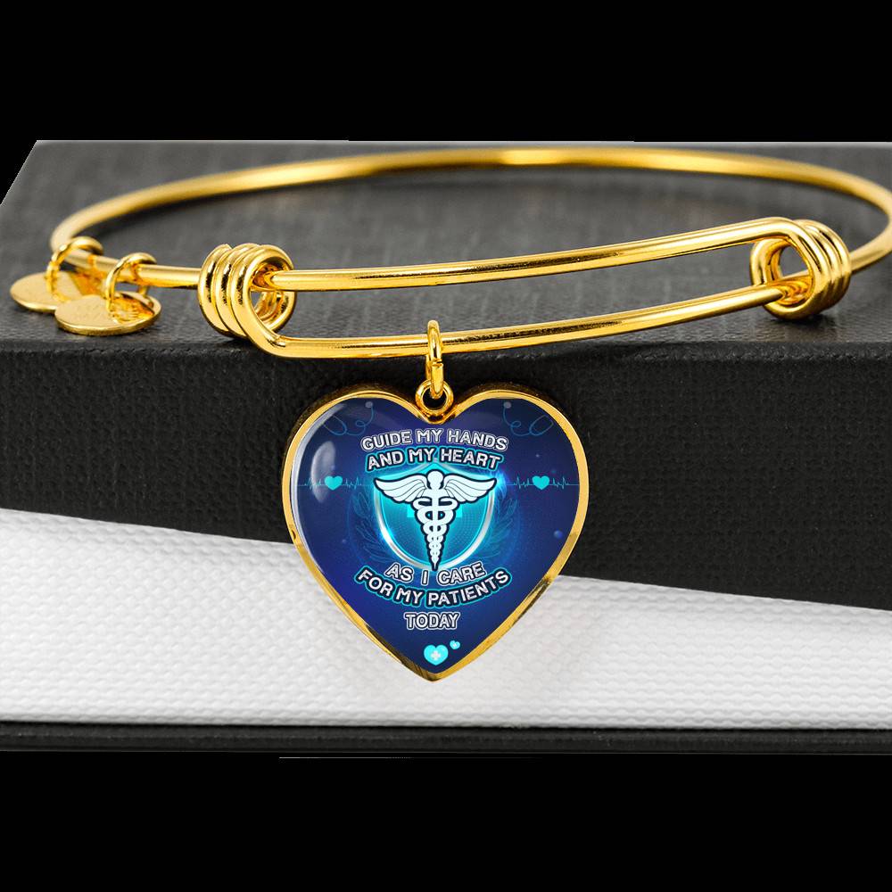 Guide My Hands And My Heart As I Care For My Patients Today Luxury Heart Pendant Necklace Guide My Hands And My Heart As I Care For My Patients Today Luxury Heart Pendant Necklace
