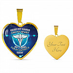 Guide My Hands And My Heart As I Care For My Patients Today Luxury Heart Pendant Necklace Guide My Hands And My Heart As I Care For My Patients Today Luxury Heart Pendant Necklace