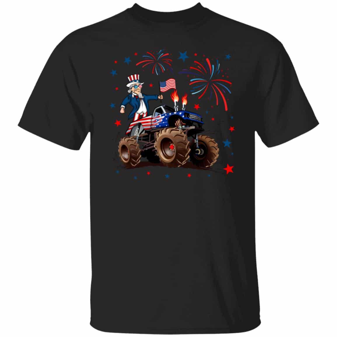 uncle, Black, Unisex T-Shirt