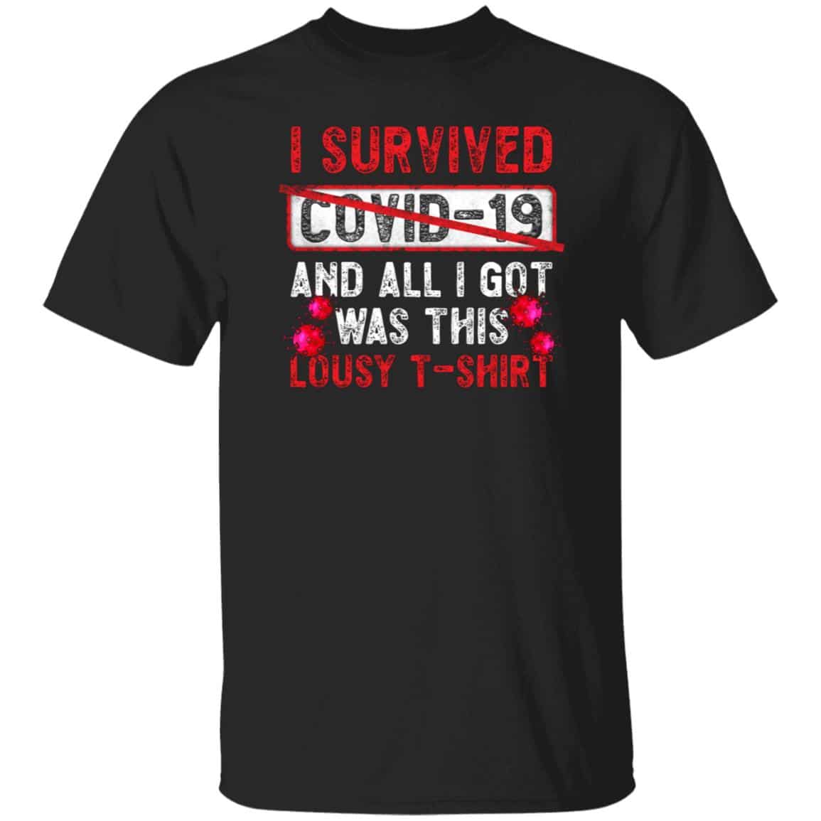 survive c19 t, Black, Unisex T-Shirt