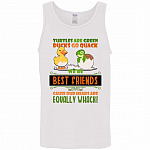 Turtles are Green Ducks Go, White, Unisex Tank Top Turtles are Green Ducks Go, White, Unisex Tank Top