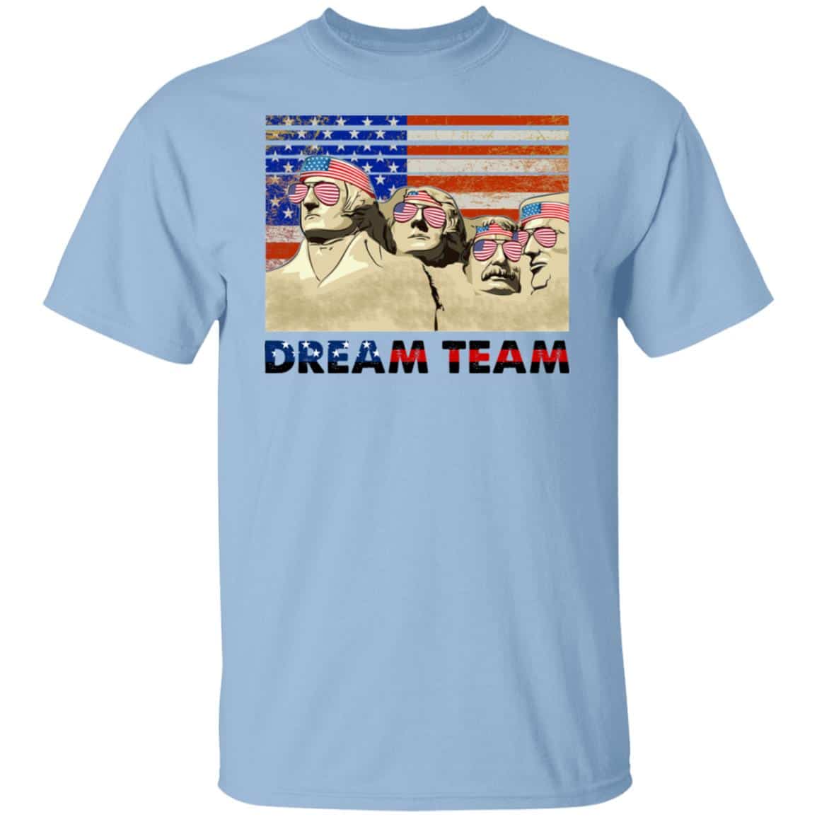Mount Rushmore (white bg) t, Light Blue, Unisex T-Shirt Mount Rushmore (white bg) t, Light Blue, Unisex T-Shirt