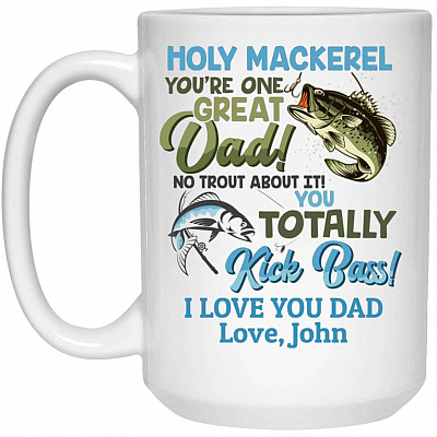 15 oz. White Mug