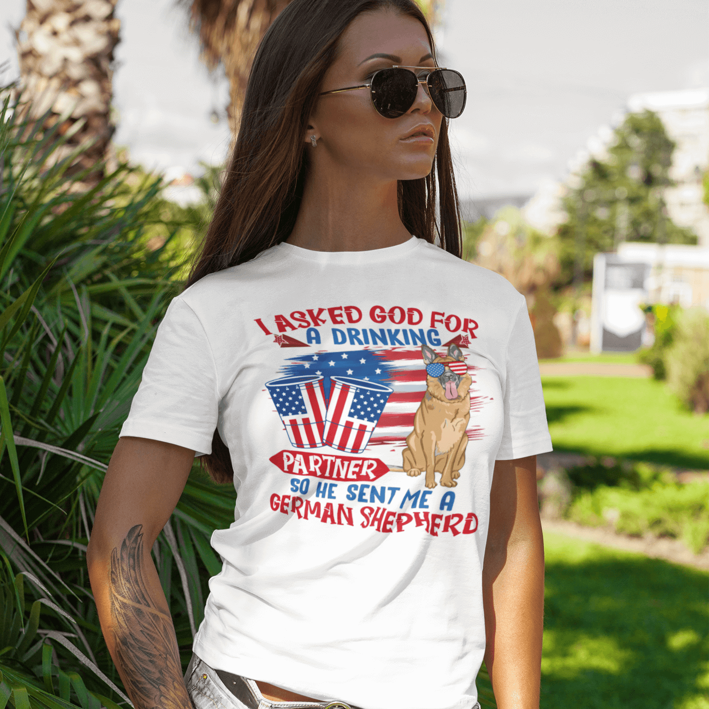 2Th. Asked God For Drinking Partner-German shepherd mk1