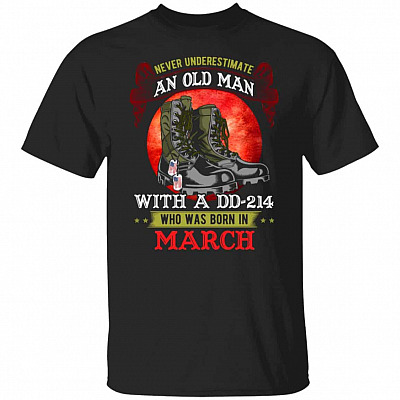 Never Underestimate Mar Shirt, Black, Unisex T-Shirt