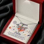 Personalized Thank You for All the Time You Invested in My Child Alluring Beauty Necklace