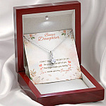 Bonus Daughter I Didn't Give You The Gift Of Life Life Gave Me The Gift Of You Stepdaughter Alluring Beauty Necklace