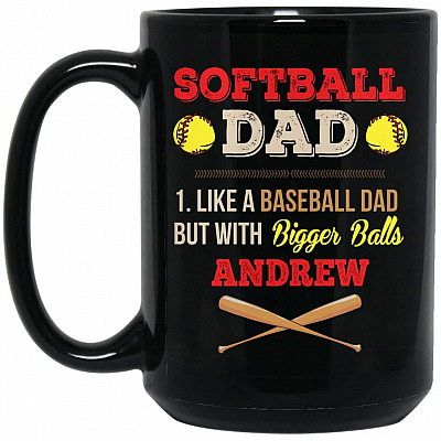 15 oz. Black Mug