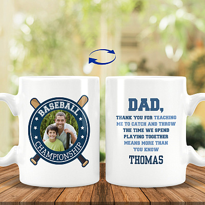 15 oz. White Mug