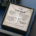 Personalized I Need An Extra Pair Of Hands Will You Be My Godfather Cross Necklace - Godfather Proposal Gifts Personalized I Need An Extra Pair Of Hands Will You Be My Godfather Cross Necklace - Godfather Proposal Gifts