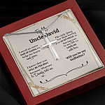 Personalized I Need An Extra Pair Of Hands Will You Be My Godfather Cross Necklace - Godfather Proposal Gifts Personalized I Need An Extra Pair Of Hands Will You Be My Godfather Cross Necklace - Godfather Proposal Gifts