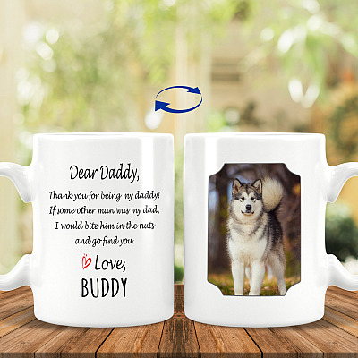 15 oz. White Mug