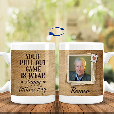 15 oz. White Mug