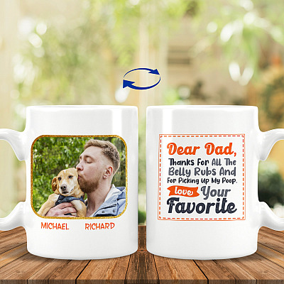 15 oz. White Mug