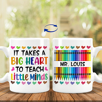 15 oz. White Mug