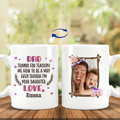 15 oz. White Mug