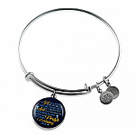 Christian For God So Loved the World That He Gave His Only Begotten Son Circle Pendant Necklace